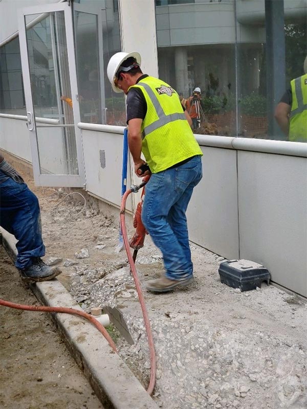 Concrete Break and Removal Services in Dallas, TX
