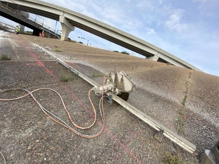 The small jig saw blades under the bridge in Texas and Louisiana